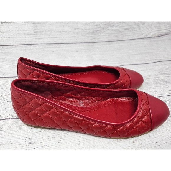 Brooks Brothers Shoes - Brooks Brothers‎ Red Leather Women's Ballet Flats Size 6